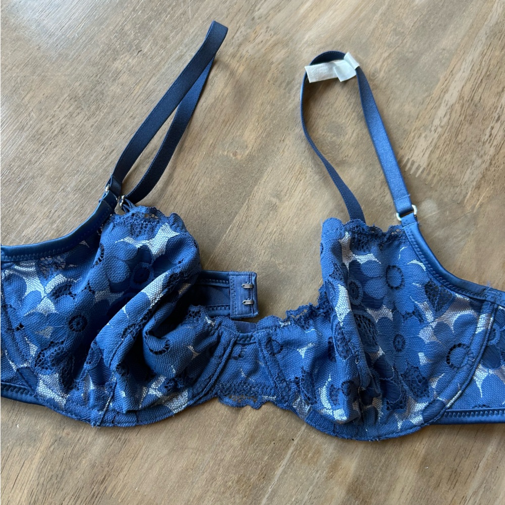 Aerie Blue Lace Bralette